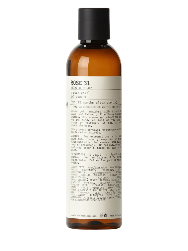 Le Labo, Rose 31 Shower Gel, August Best Sellers, Saks Fifth Avenue