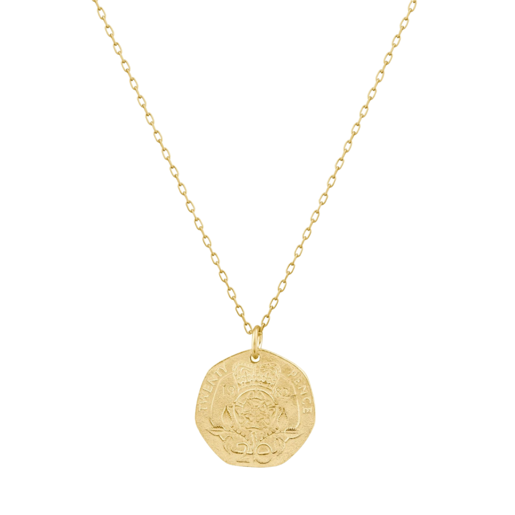 Gold coin necklace, August Best Sellers, high quality jewelry