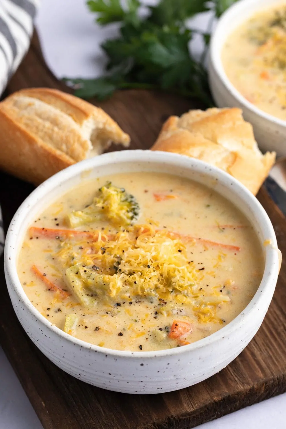 Broccoli Cheddar Soup, Five fall recipes.