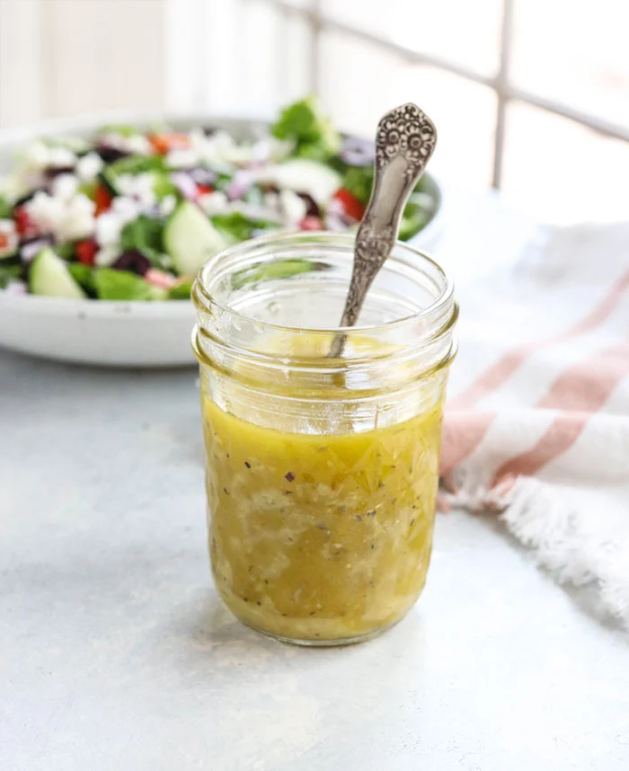 Honey Vinaigrette, end of summer salad recipe.