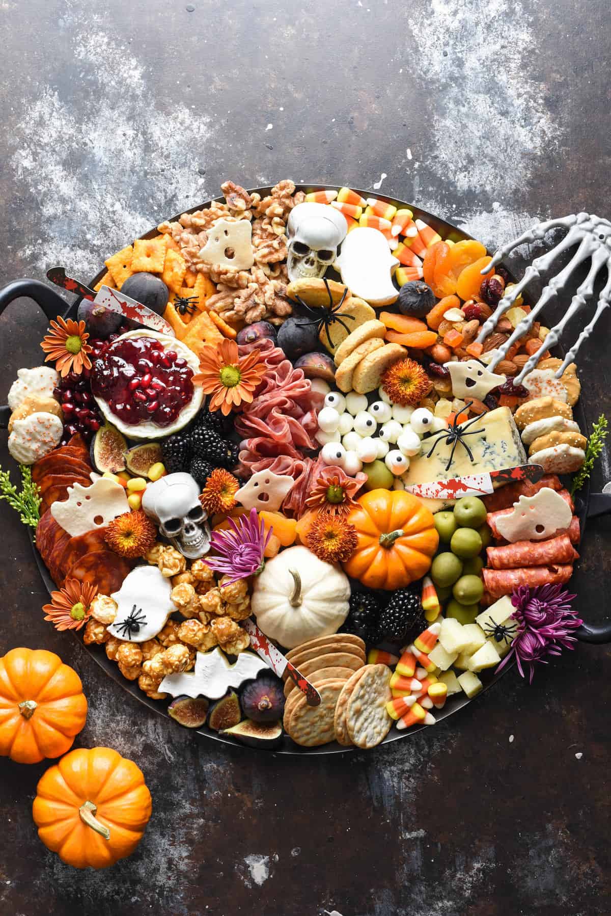 Festive Halloween Charcuterie Board