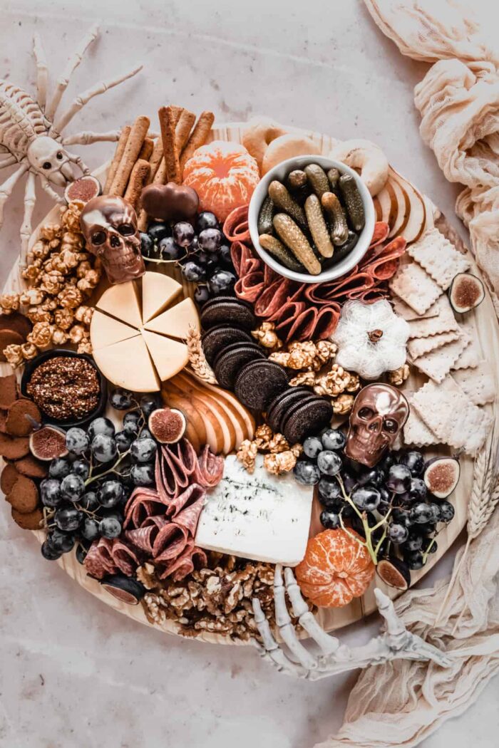 Festive Halloween Charcuterie Board