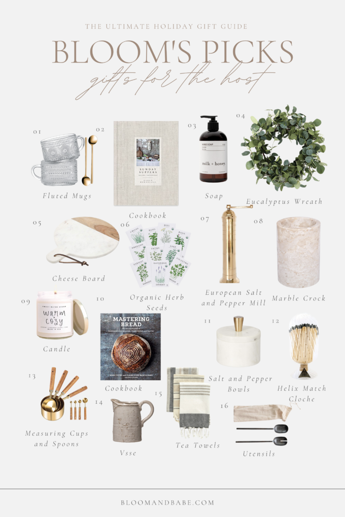 Holiday Gift Guide- For the Host