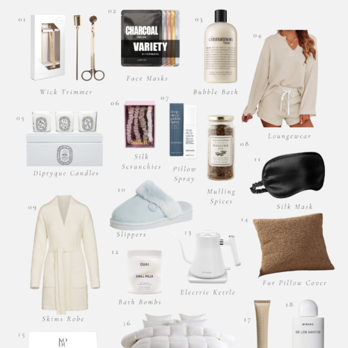 Holiday Gift Guide, Cozy night in