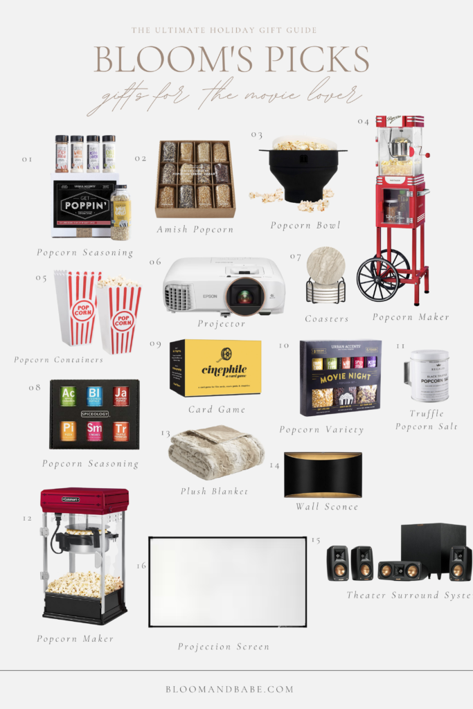 Holiday Gift Guides- For the Movie Lover