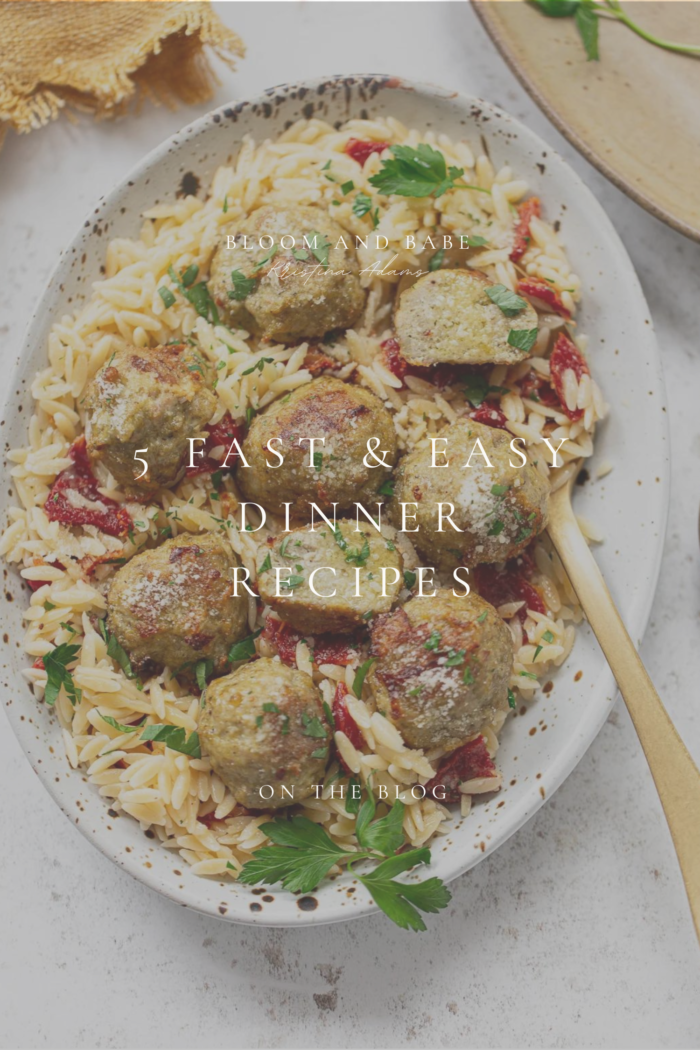 5 Fast and Easy Dinner Recipes!