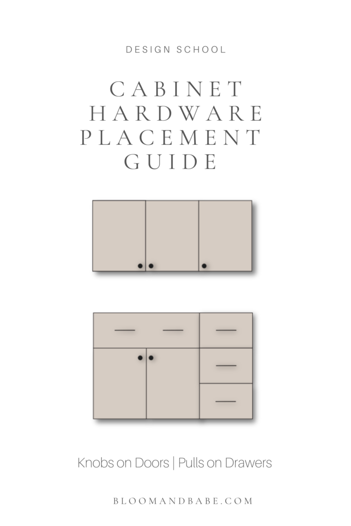 Cabinet Hardware 101 - Studio McGee