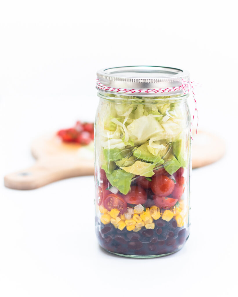 Salad in a jar