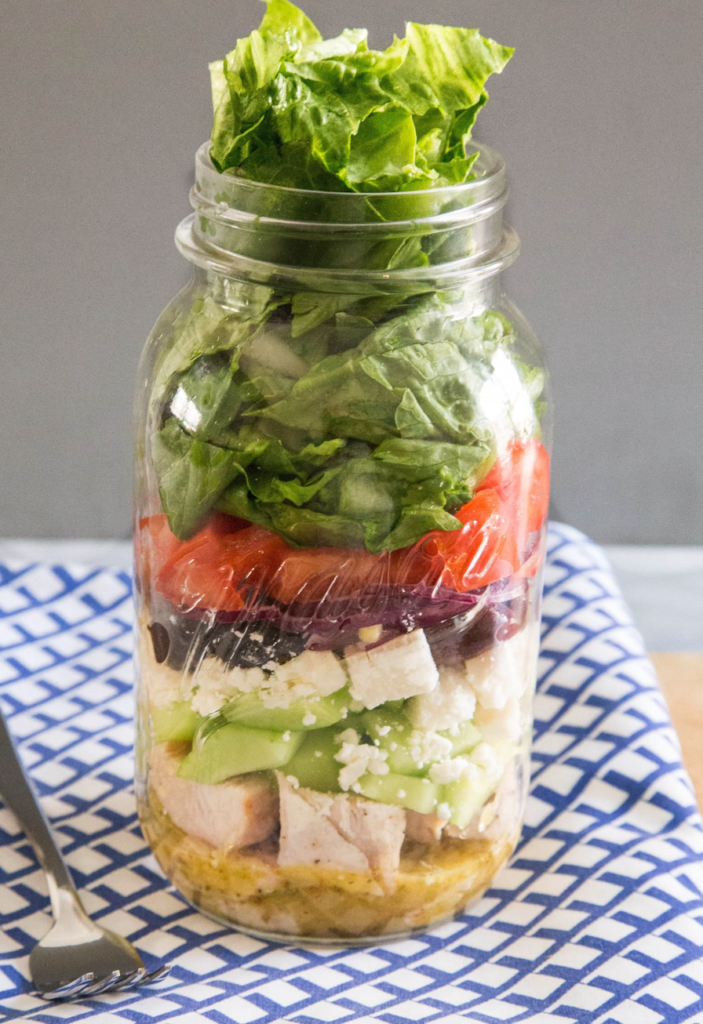 Salad in a jar