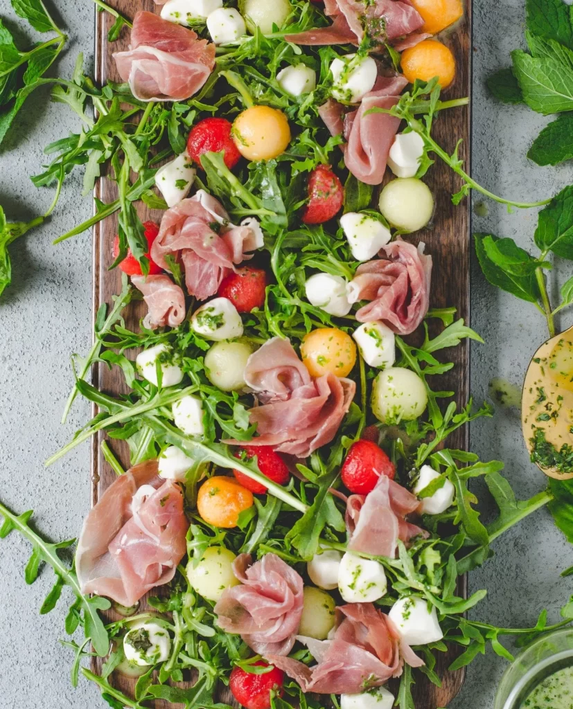 Melon Prosciutto Salad Recipe