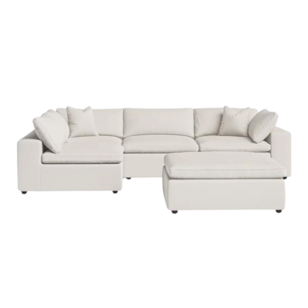 5-Piece Upholstered Sectional